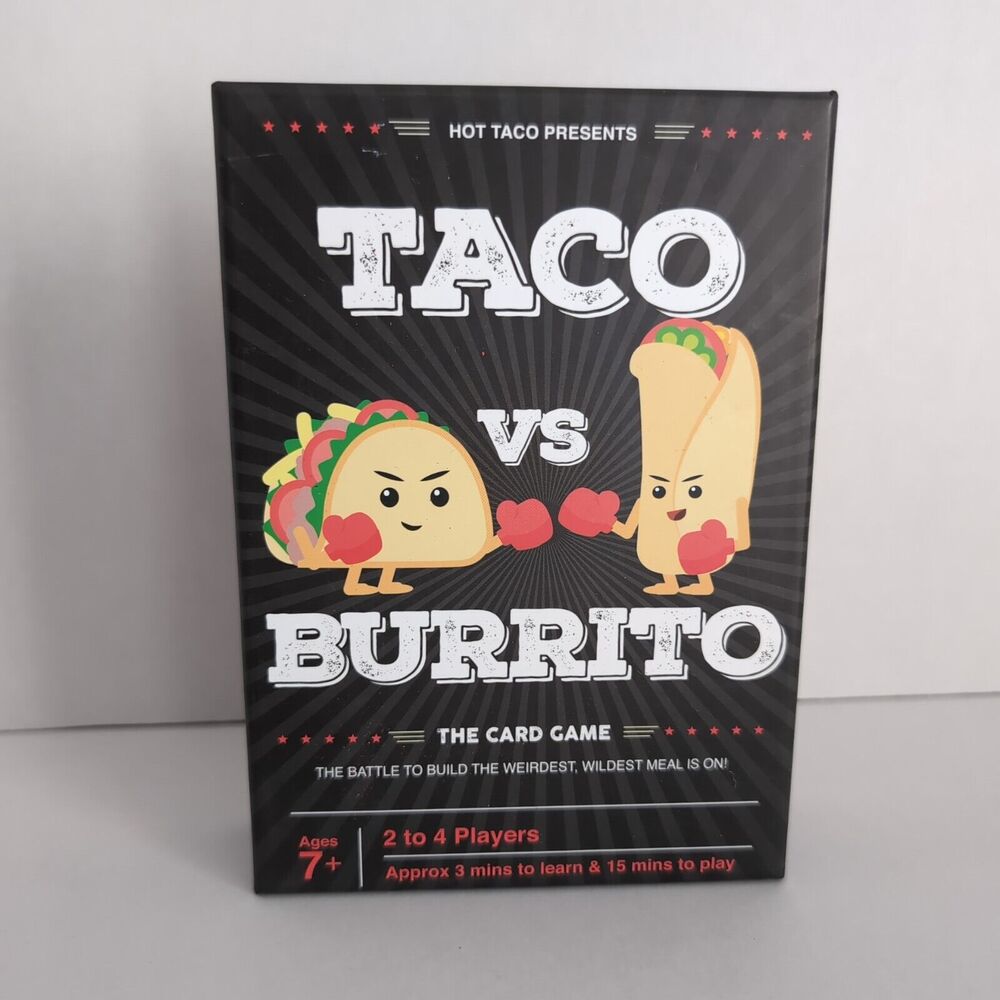 Taco vs. Burrito‎ The Party Card Game The Battle To Build The Weirdest Meal